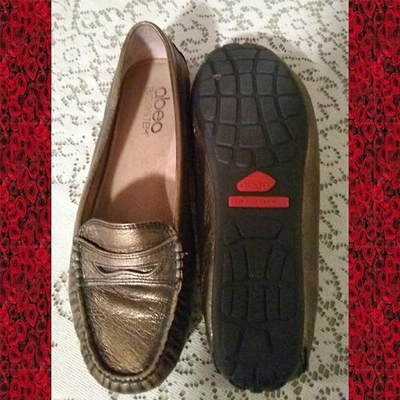 ABEO Shoes - ABEO MACEE BRONZE WEAR RESISTING CLASSIC LOAFERS